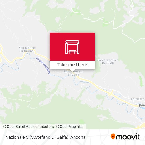 Nazionale 5 (S.Stefano Di Gaifa) map