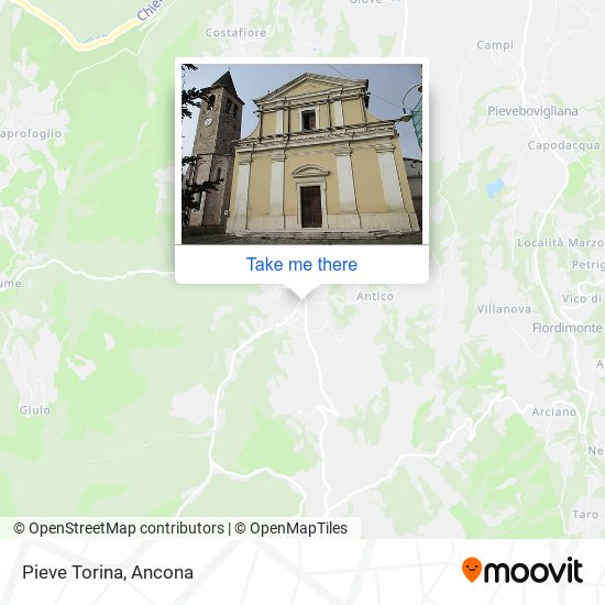 Pieve Torina map