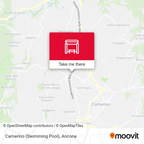 Camerino (Swimming Pool) map