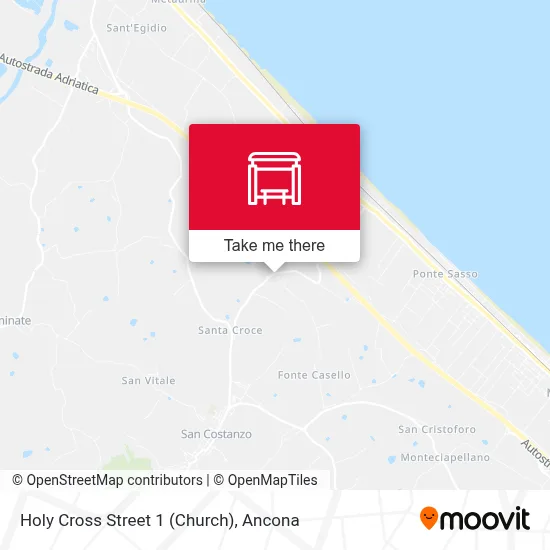 Holy Cross Street 1 (Church) map