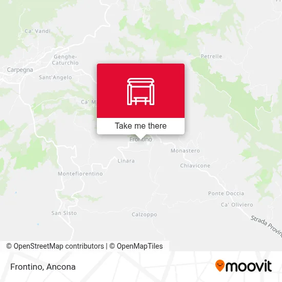 Frontino map