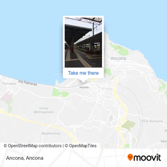 Ancona map