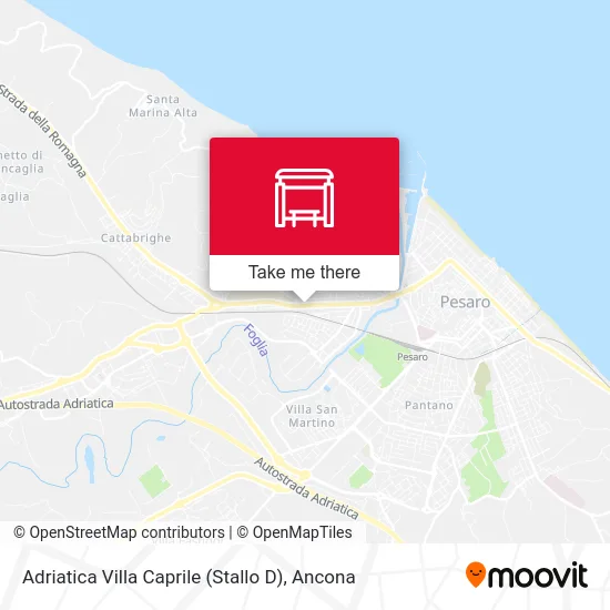 Adriatica Villa Caprile (Bay D) map