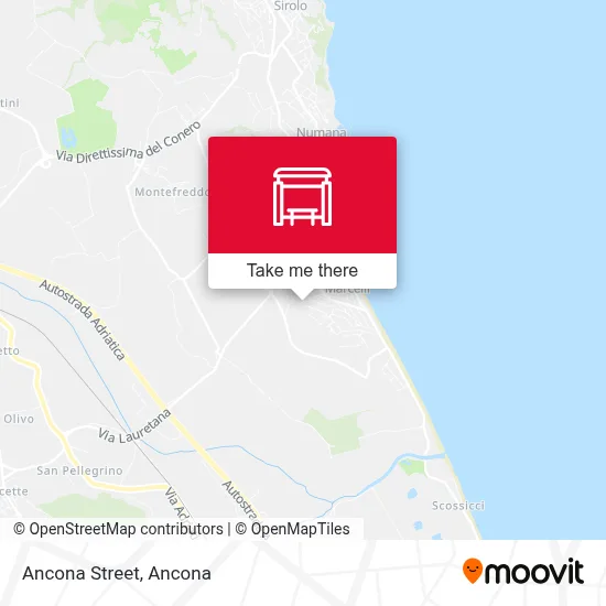 Ancona Street map