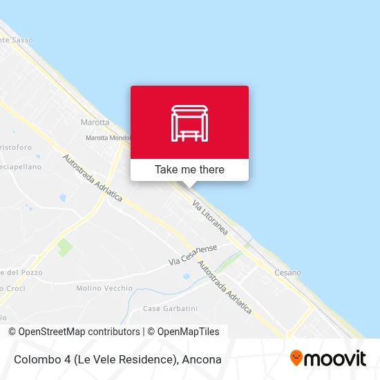 Colombo 4 (Le Vele Residence) map