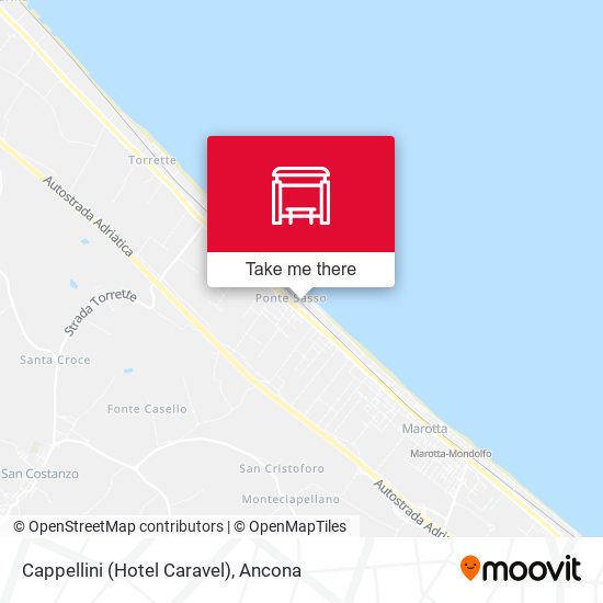 Cappellini (Hotel Caravel) map