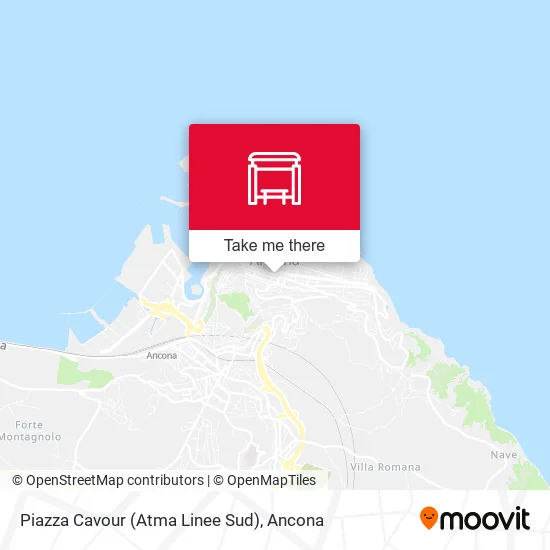 Piazza Cavour (Atma Linee Sud) map
