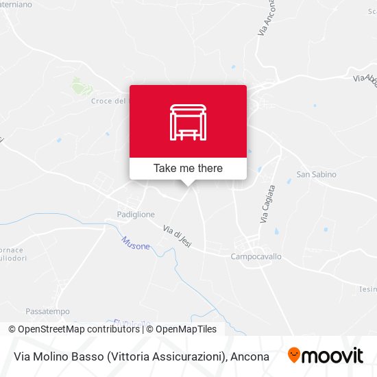 Via Molino Basso (Vittoria Assicurazioni) map