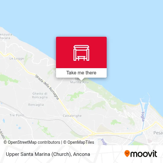 Upper Santa Marina (Church) map