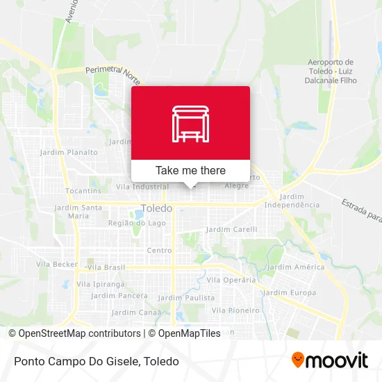 Ponto Campo Do Gisele map