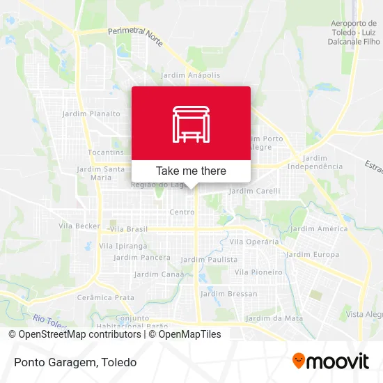 Ponto Garagem map