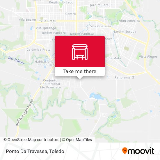 Ponto Da Travessa map