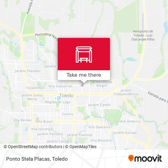 Ponto Stela Placas map