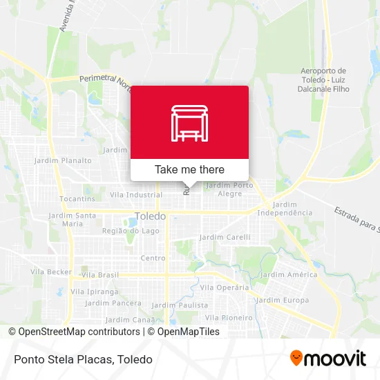 Ponto Stela Placas map