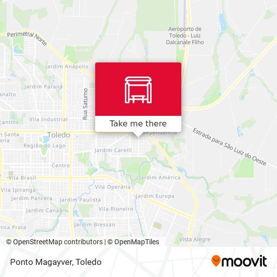 Ponto Magayver map