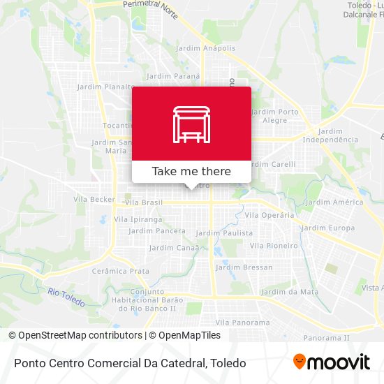 Mapa Ponto Centro Comercial Da Catedral