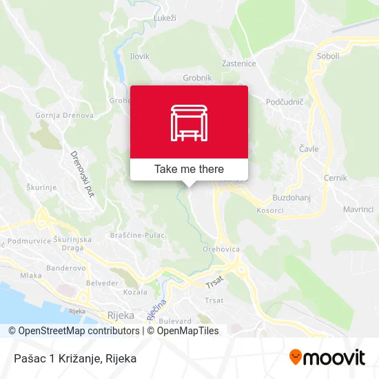 Pašac 1 Križanje map
