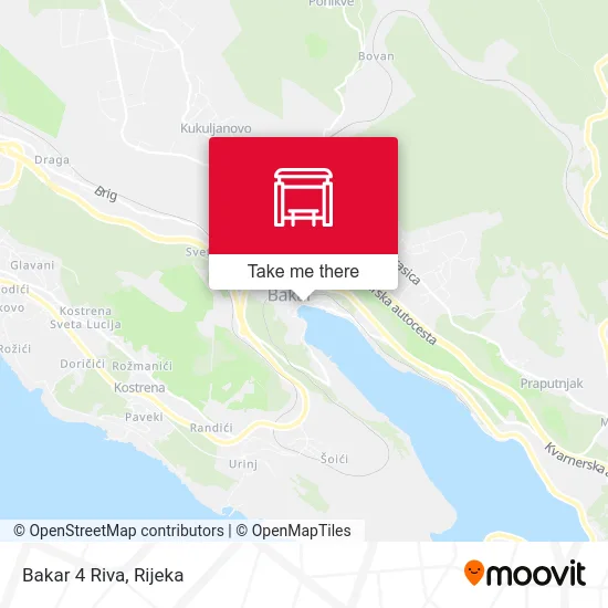 Bakar 4 Riva map