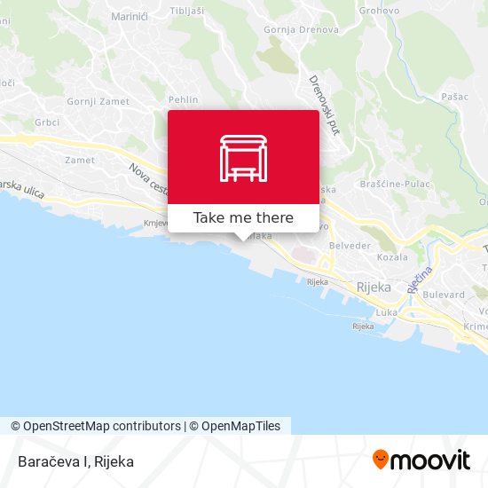 Baračeva I map