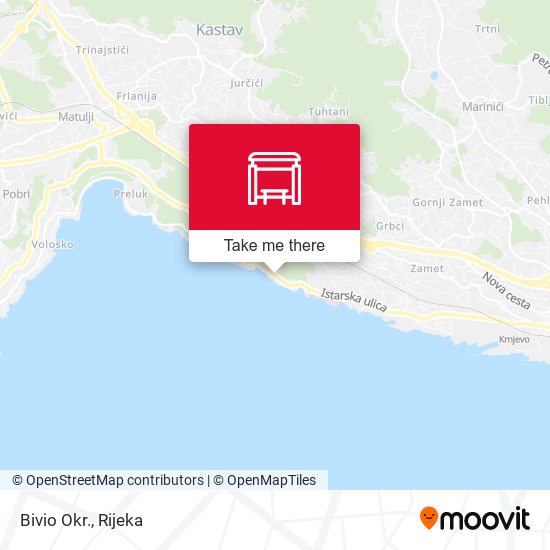 Bivio Okr. map