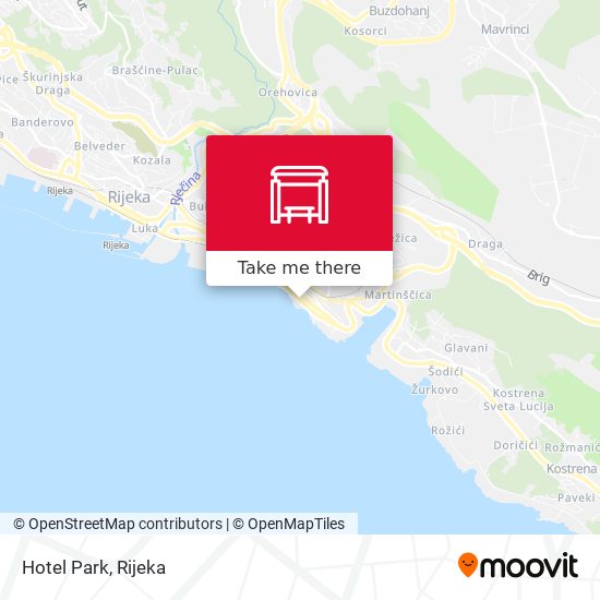 Hotel Park map