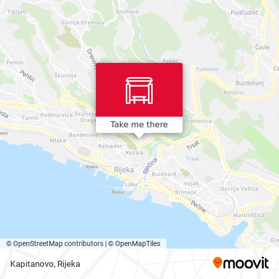 Kapitanovo map