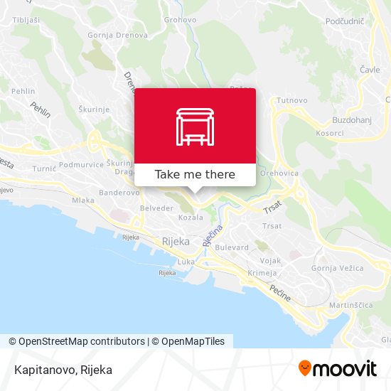 Kapitanovo map