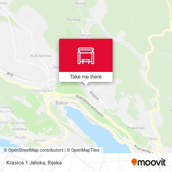 Krasica 1 Jeloka map