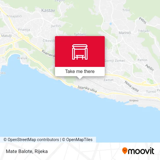 Mate Balote map