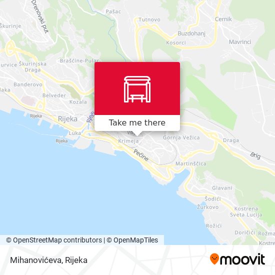 Mihanovićeva map
