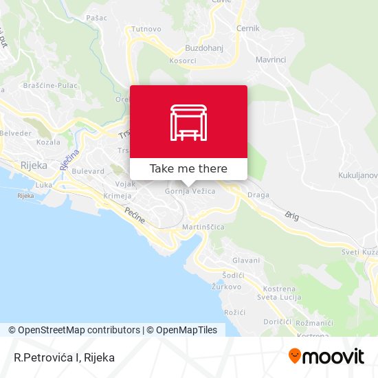 R.Petrovića I map