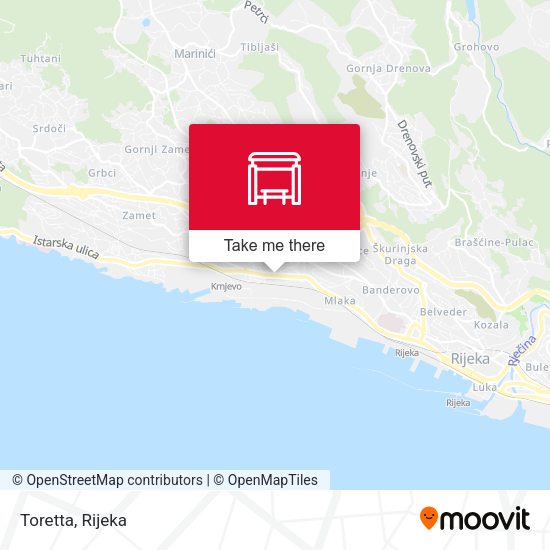 Toretta map