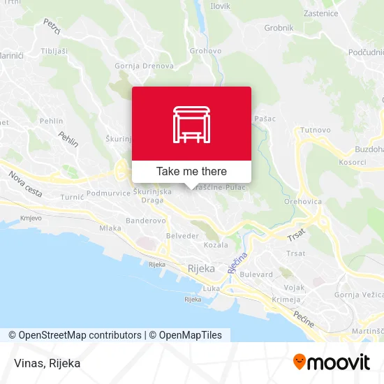Vinas map