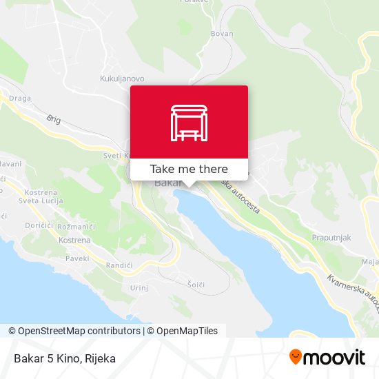 Bakar 5 Kino map