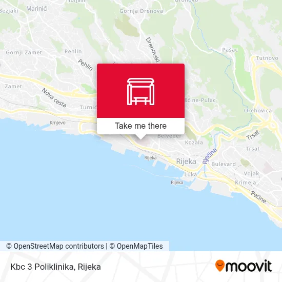 Kbc 3 Poliklinika map