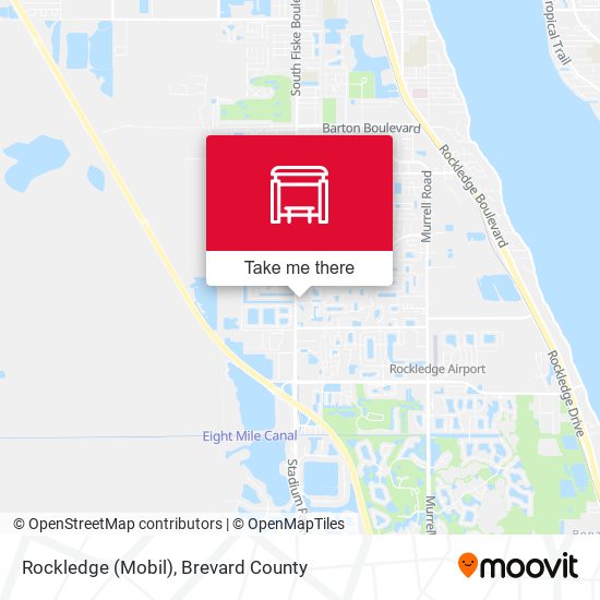 Rockledge (Mobil) map