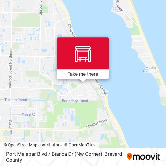 Mapa de Port Malabar Blvd / Bianca Dr (Nw Corner)