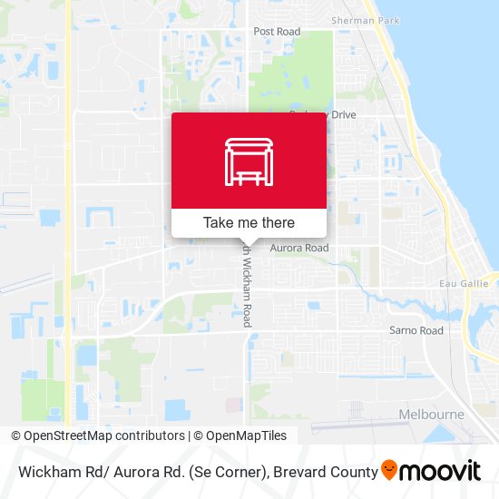 Wickham Rd/ Aurora Rd. (Se Corner) map