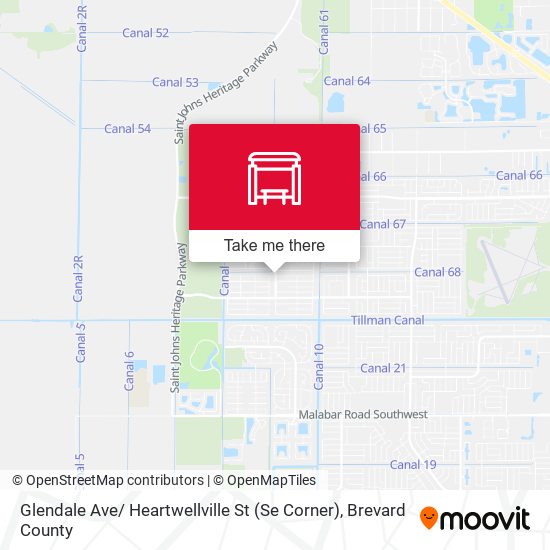 Glendale Ave/ Heartwellville St (Se Corner) map
