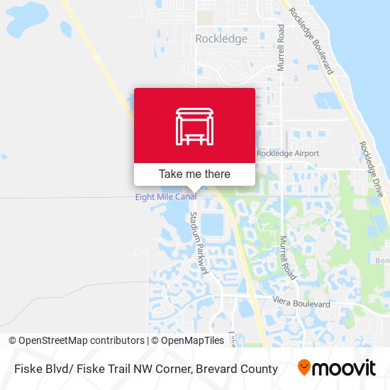 Fiske Blvd/ Fiske Trail NW Corner map