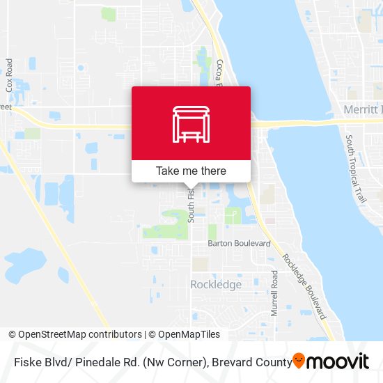 Mapa de Fiske Blvd/ Pinedale Rd. (Nw Corner)