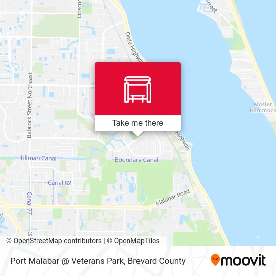 Port Malabar @ Veterans Park map