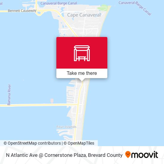 Mapa de N Atlantic Ave @ Cornerstone Plaza