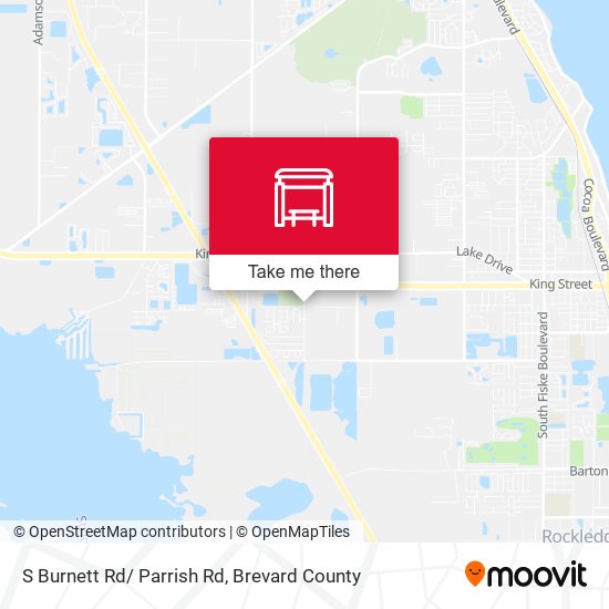 S Burnett Rd/ Parrish Rd map