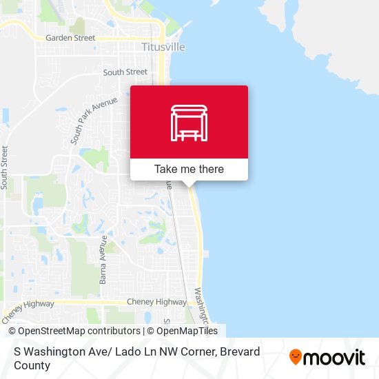 Mapa de S Washington Ave/ Lado Ln NW Corner