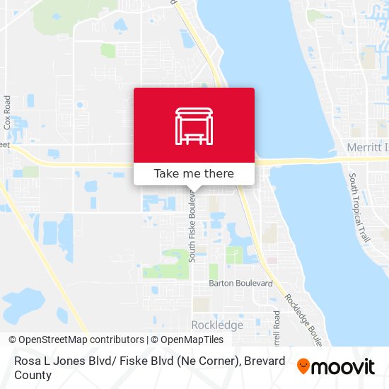 Mapa de Rosa L Jones Blvd/ Fiske Blvd (Ne Corner)