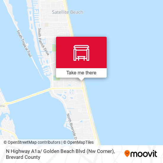 Mapa de N Highway A1a/ Golden Beach Blvd (Nw Corner)