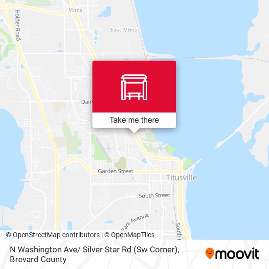 Mapa de N Washington Ave/ Silver Star Rd (Sw Corner)