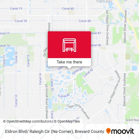 Eldron Blvd/ Raleigh Cir (Ne Corner) map