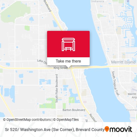 Sr 520/ Washington Ave (Sw Corner) map